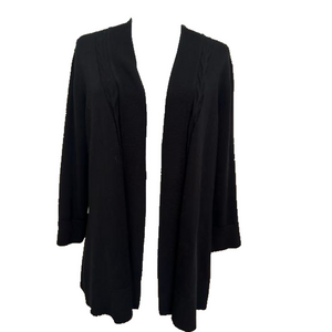 Christopher & Banks Open Front Cardigan with Buttons on Sleeves